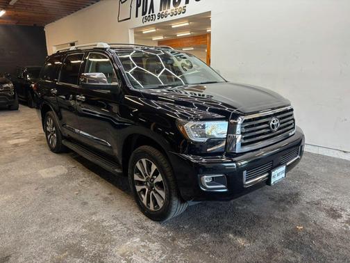 Midnight Black Metallic 2019 Toyota Sequoia Limited