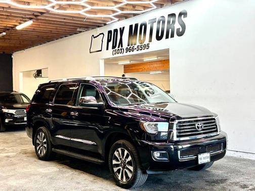 Midnight Black Metallic 2019 Toyota Sequoia Limited