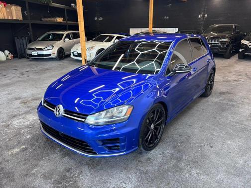 Lapiz Blue Metallic 2017 Volkswagen Golf R 2.0T Manual