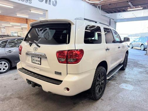 Blizzard Pearl 2015 Toyota Sequoia Platinum