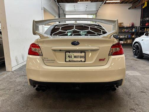 Crystal White Pearl 2019 Subaru WRX STI Base
