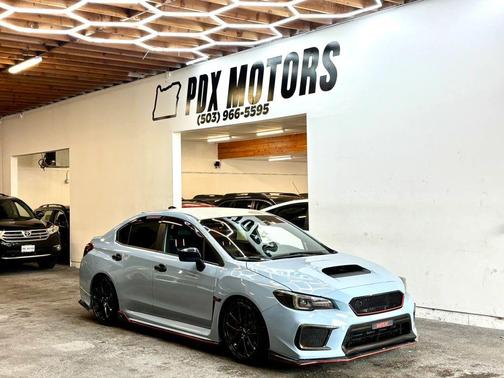 Blue 2019 Subaru WRX Premium