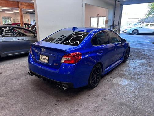 Blue 2016 Subaru WRX STI Limited