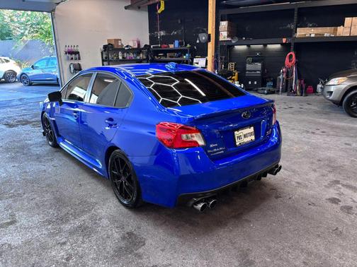 Blue 2016 Subaru WRX STI Limited