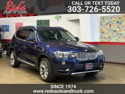 Deep Sea Blue Metallic 2017 BMW X3 xDrive35i