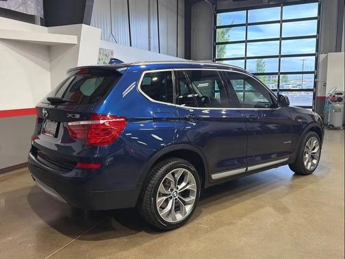 Deep Sea Blue Metallic 2017 BMW X3 xDrive35i
