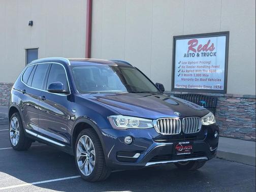 Deep Sea Blue Metallic 2017 BMW X3 xDrive35i