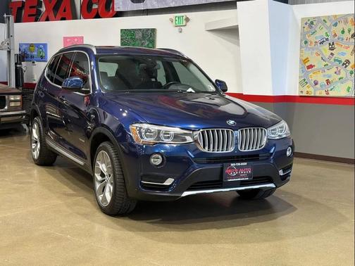 Deep Sea Blue Metallic 2017 BMW X3 xDrive35i