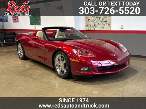 Red 2008 Chevrolet Corvette Base