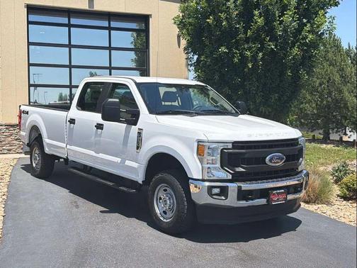 White Platinum Metallic Tri-Coat 2021 Ford F-250 XL