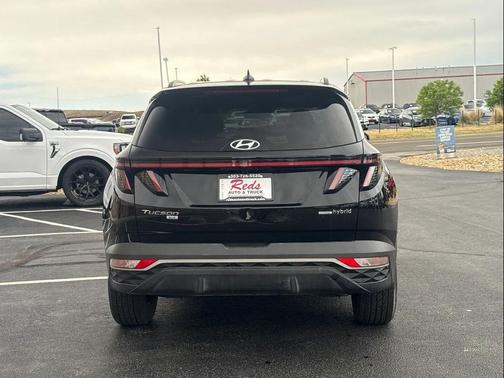 Phantom Black 2023 Hyundai TUCSON Hybrid Blue