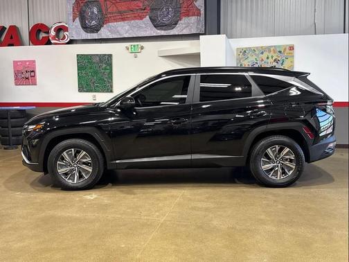 Phantom Black 2023 Hyundai TUCSON Hybrid Blue