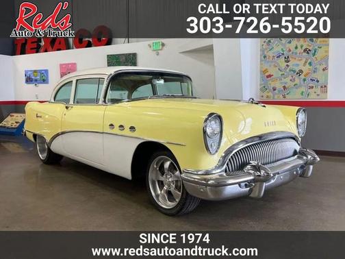 Yellow 1954 Buick Special