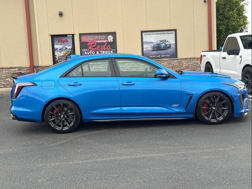 Coastal Blue Metallic 2024 Cadillac CT4-V V-Series Blackwing