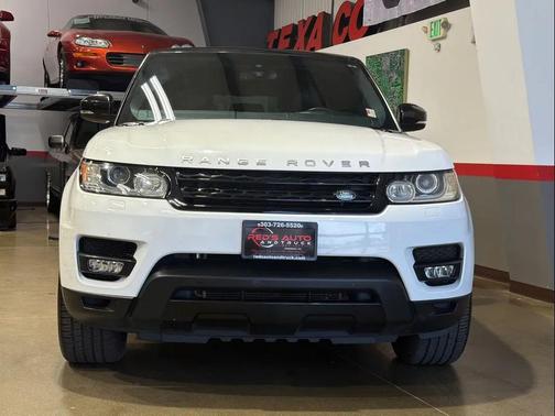 White 2015 Land Rover Range Rover Sport Supercharged HSE