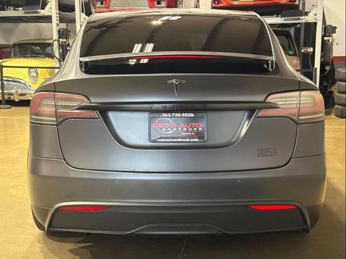 Solid Black 2022 Tesla Model X Plaid Tri Motor All-Wheel Drive