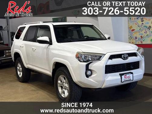 Super White 2016 Toyota 4Runner SR5