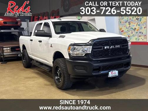 Bright White Clearcoat 2019 RAM 2500 Tradesman Crew Cab 4x4 6'4' Box