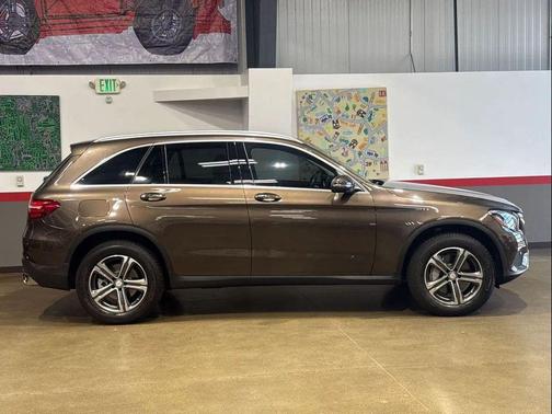 Brown 2017 Mercedes-Benz GLC 300 4MATIC