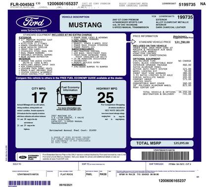 2007 Ford Mustang GT