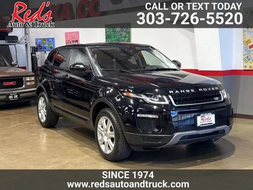 Black 2017 Land Rover Range Rover Evoque SE Premium