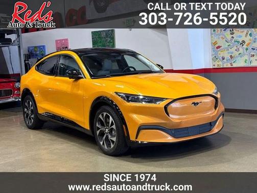 Cyber Orange Metallic Tricoat 2022 Ford Mustang Mach-E Premium