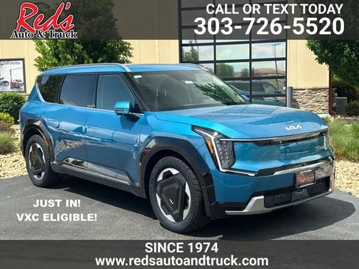 Ocean Blue 2024 Kia EV9 Land
