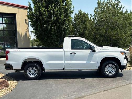 White 2025 Chevrolet Silverado 1500 Base