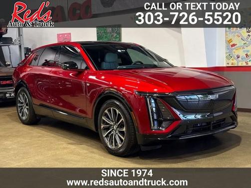 Radiant Red Tintcoat 2026 Cadillac LYRIQ Sport