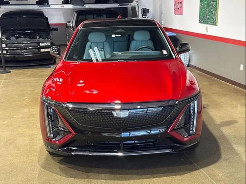 Radiant Red Tintcoat 2026 Cadillac LYRIQ Sport