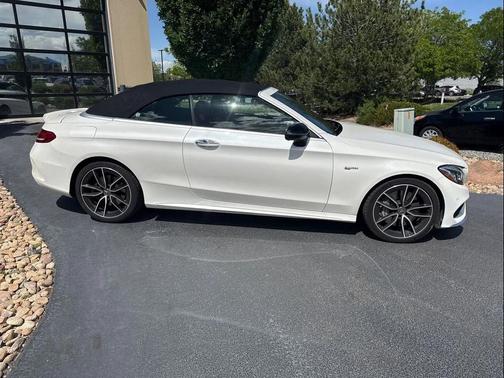 White 2018 Mercedes-Benz AMG C 43 4MATIC