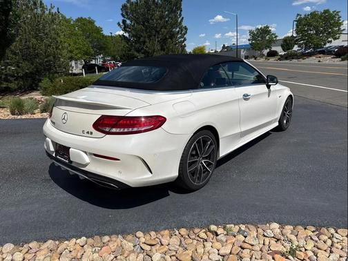 White 2018 Mercedes-Benz AMG C 43 4MATIC