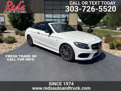 White 2018 Mercedes-Benz AMG C 43 4MATIC