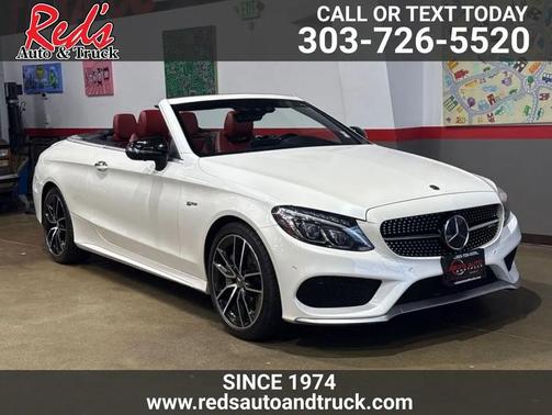 White 2018 Mercedes-Benz AMG C 43 4MATIC