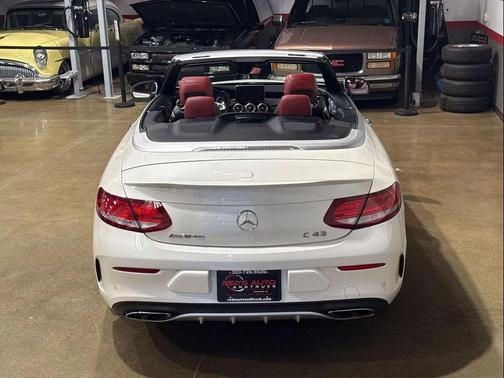 White 2018 Mercedes-Benz AMG C 43 4MATIC