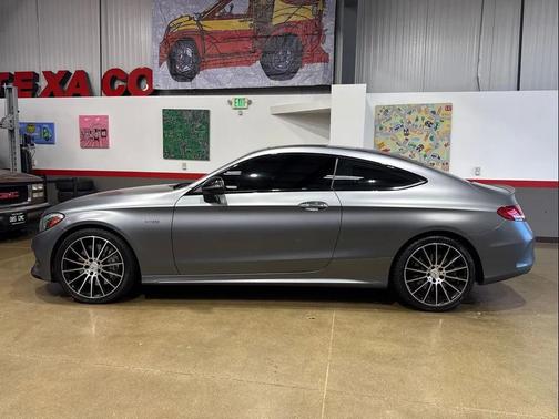 Gray 2018 Mercedes-Benz AMG C 43 4MATIC