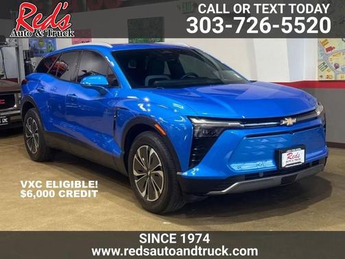 Riptide Blue Metallic 2024 Chevrolet Blazer EV eAWD LT
