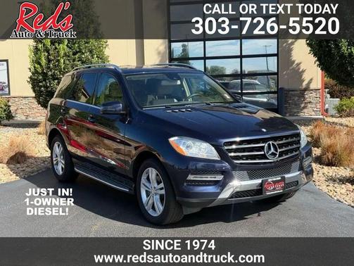 Blue Grey 2014 Mercedes-Benz M-Class 4MATIC