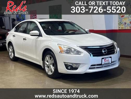 Pearl White 2013 Nissan Altima 2.5 SL