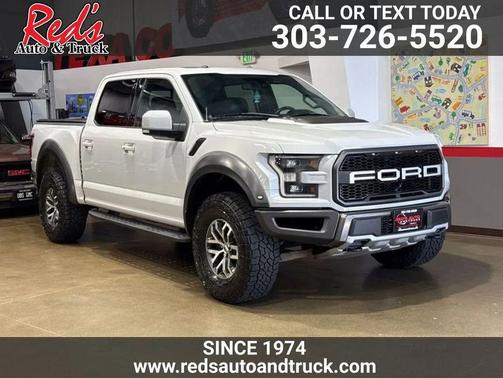 Gray 2017 Ford F-150 Raptor
