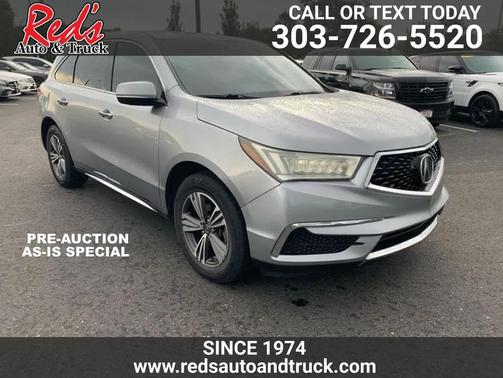 Silver 2017 Acura MDX 3.5L