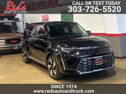 Fusion Black 2023 Kia Soul GT-Line