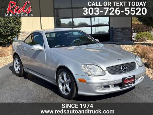 Silver 2003 Mercedes-Benz SLK-Class SLK320