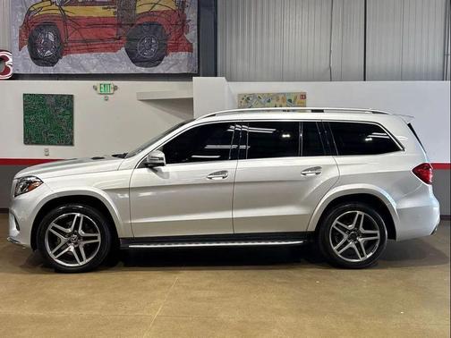Silver Grey 2019 Mercedes-Benz GLS 550 Base 4MATIC