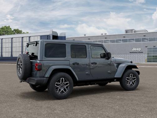 Gray 2026 Jeep Wrangler Sahara