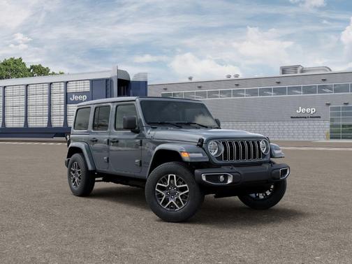 Gray 2026 Jeep Wrangler Sahara