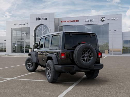Black 2027 Jeep Wrangler Sport