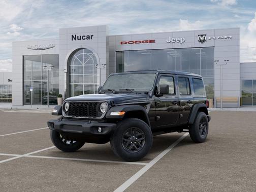 Black 2027 Jeep Wrangler Sport