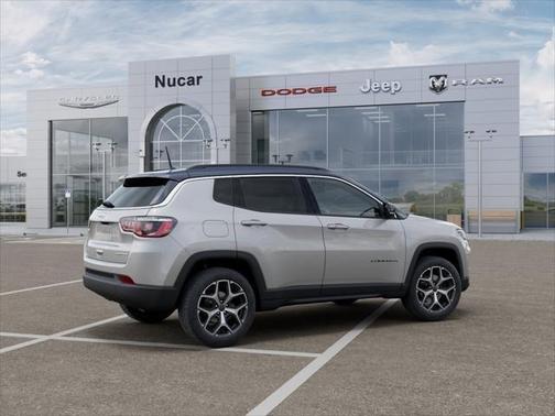 Silver 2026 Jeep Compass Limited
