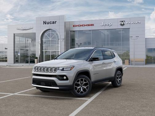 Silver 2026 Jeep Compass Limited